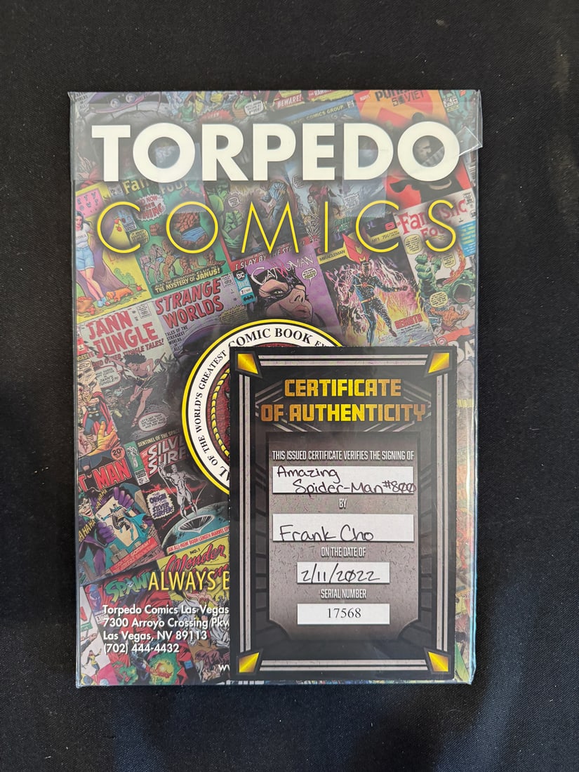 3 SIGNED SPIDERMAN COMIC BOOKS - 5