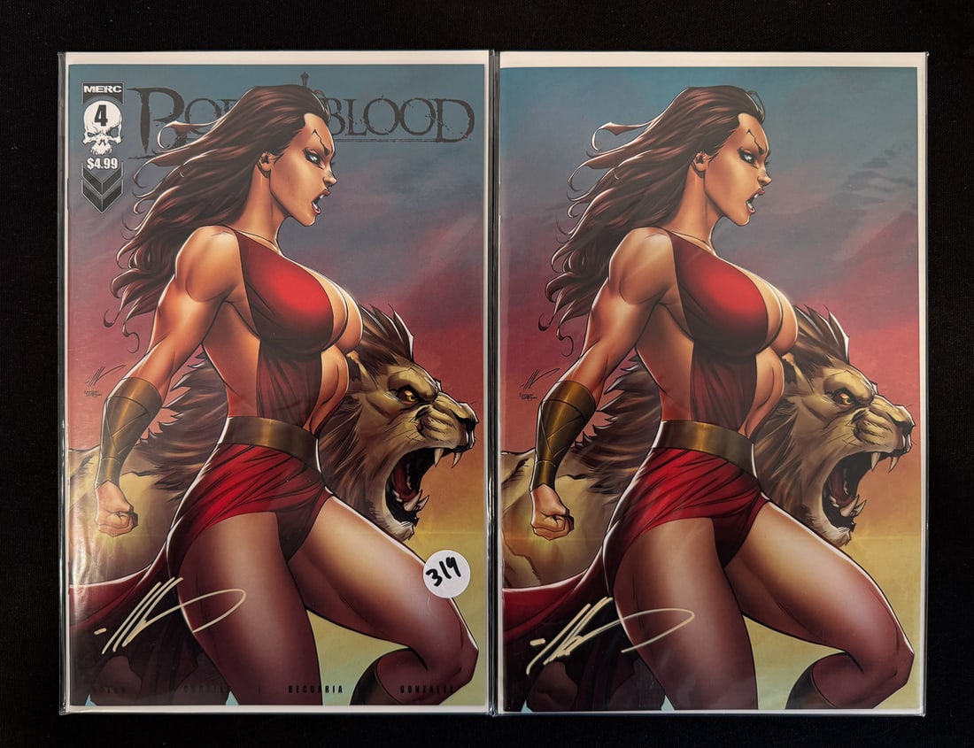 2 SIGNED BORN OF BLOOD #4: 2 SIGNED BORN OF BLOOD #4