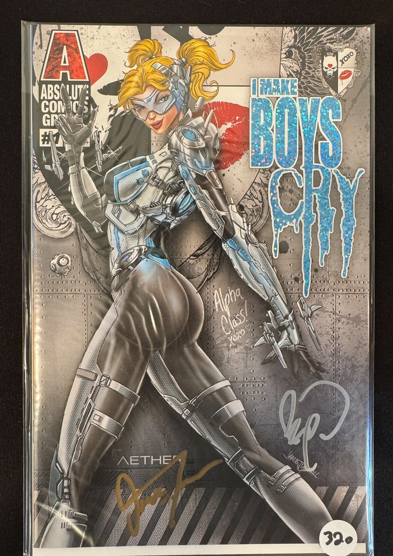2 SIGNED I MAKE BOYS CRY COMIC BOOKS - 2