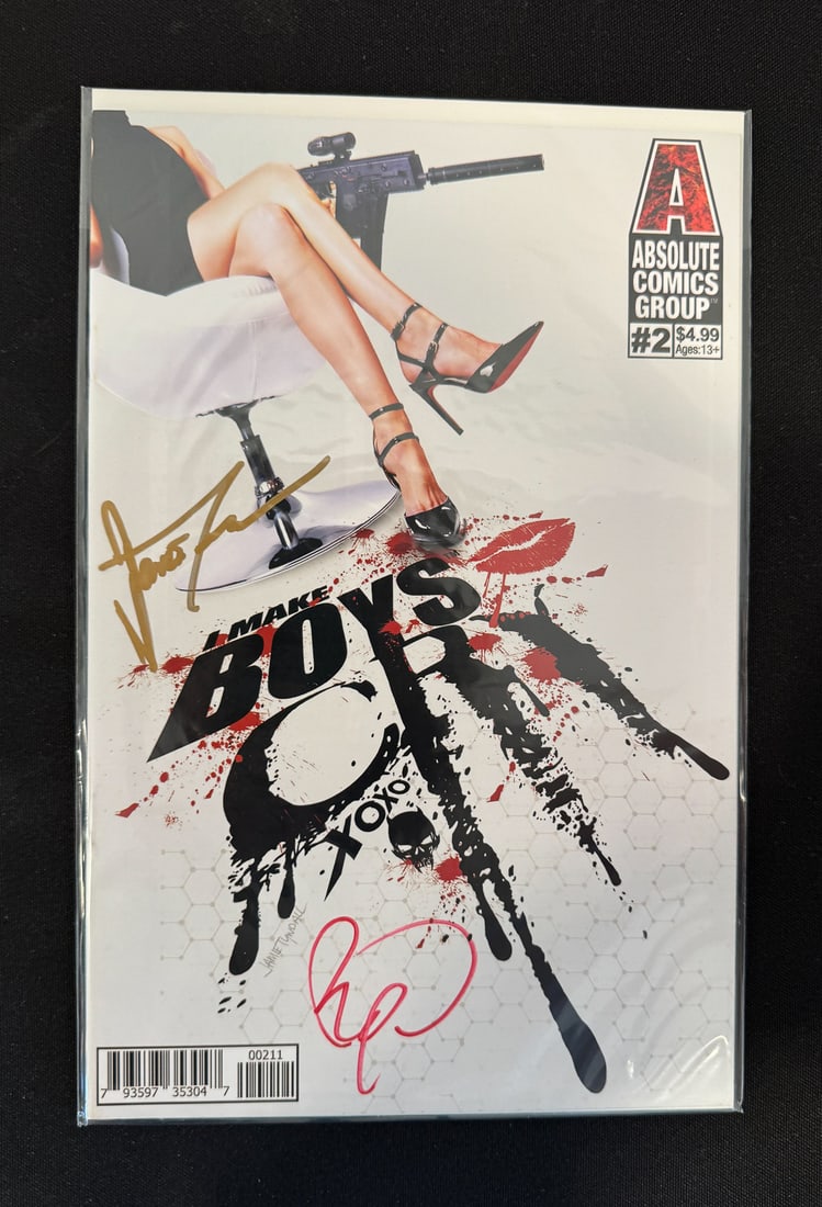 2 SIGNED I MAKE BOYS CRY COMIC BOOKS - 3