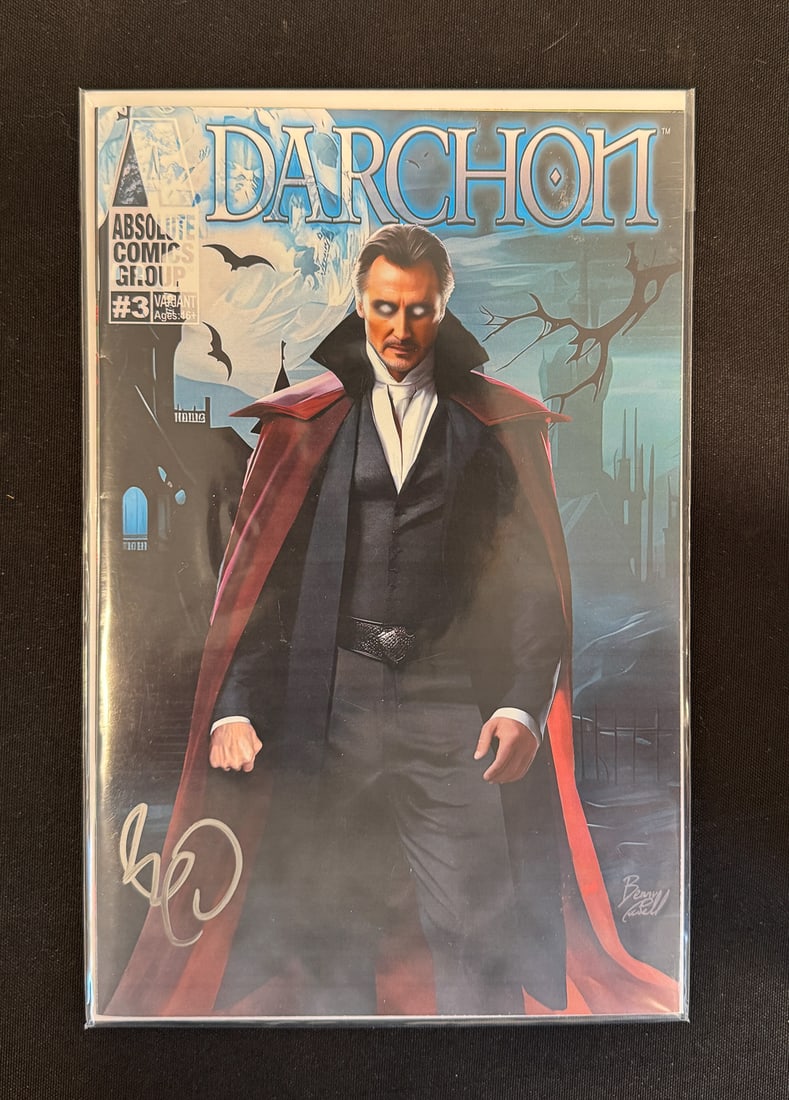 3 SIGNED COMIC BOOKS - 3