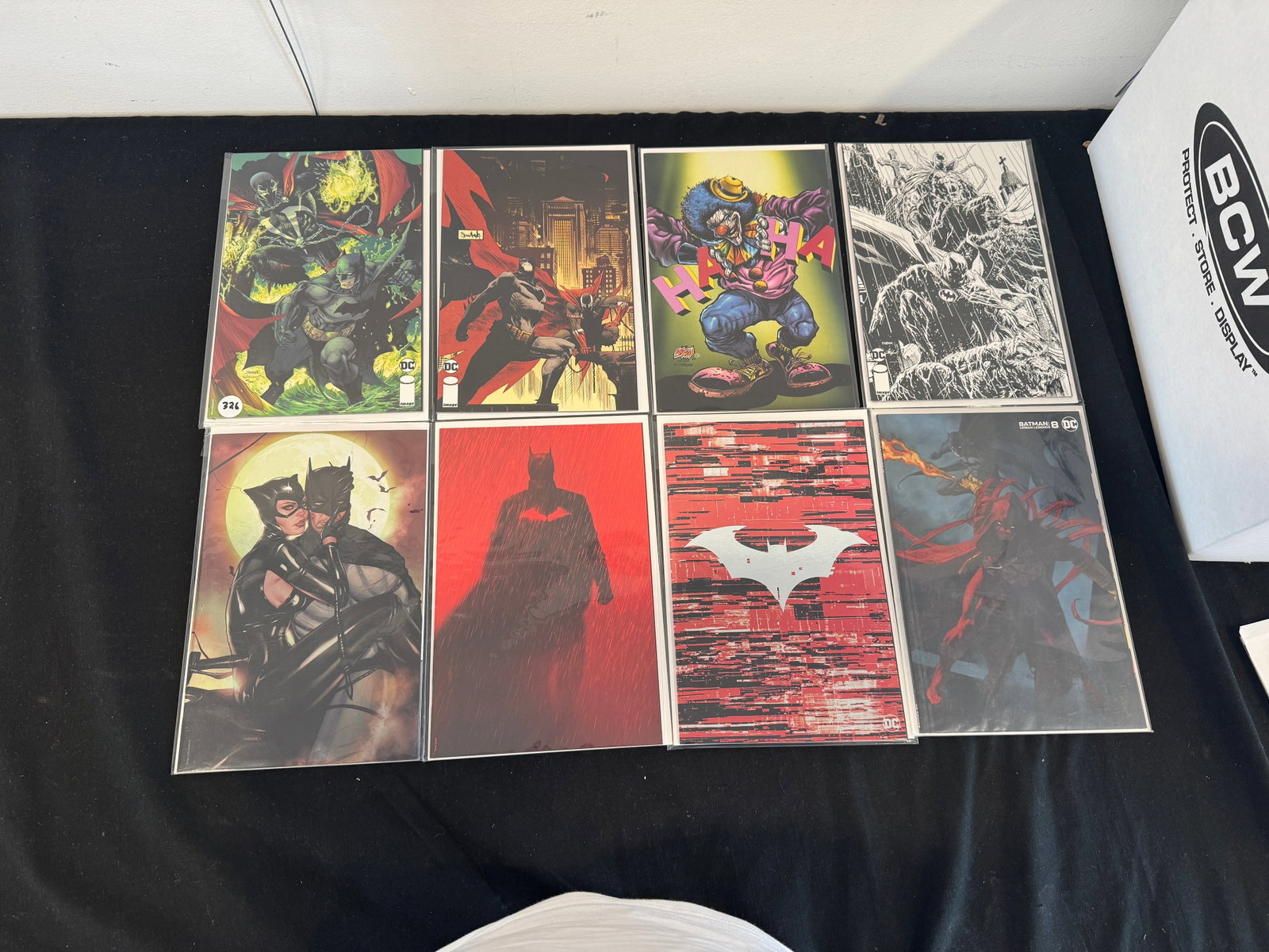 8 VIRGIN COMIC COVERS FEATURING BATMAN: 8 VIRGIN COMIC COVERS FEATURING BATMAN