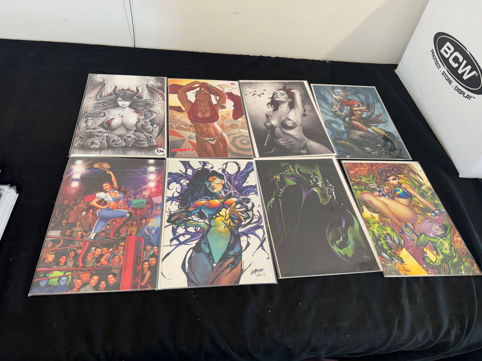 8 VIRGIN COMIC COVERS FEATURING WOMEN: 8 VIRGIN COMIC COVERS FEATURING WOMEN