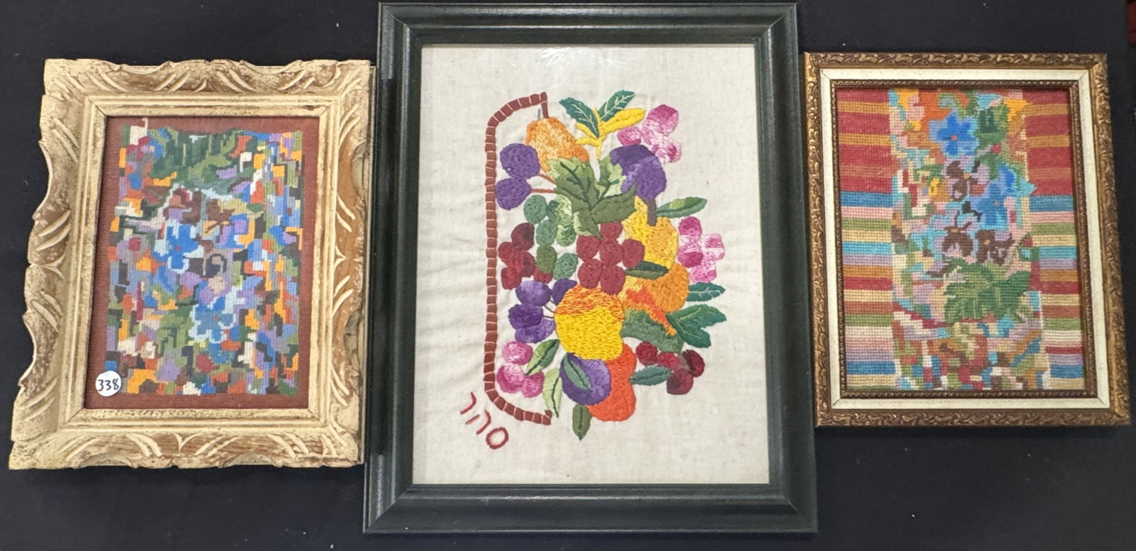 FRAMED FABRIC ART: FRAMED FABRIC ART