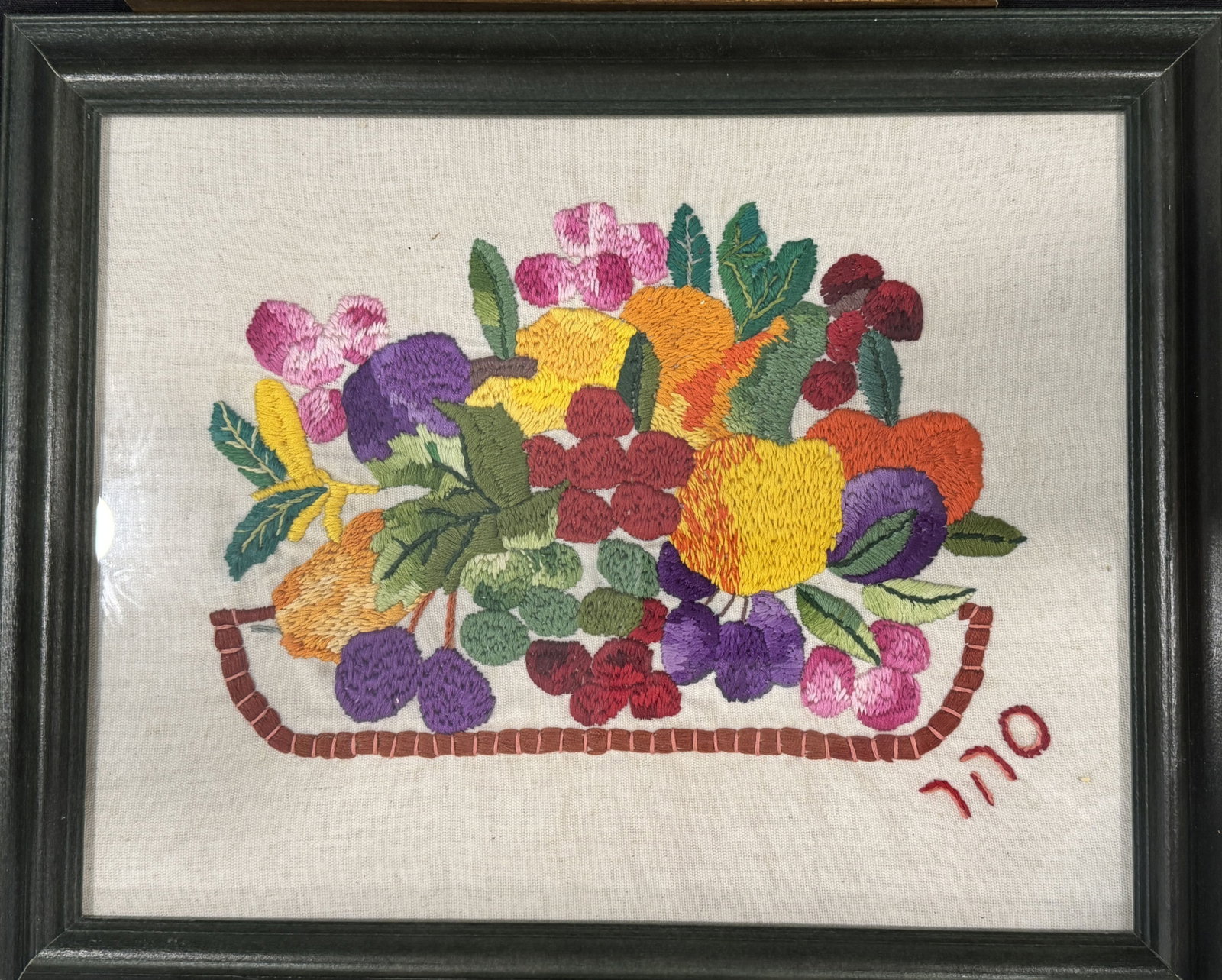 FRAMED FABRIC ART - 3
