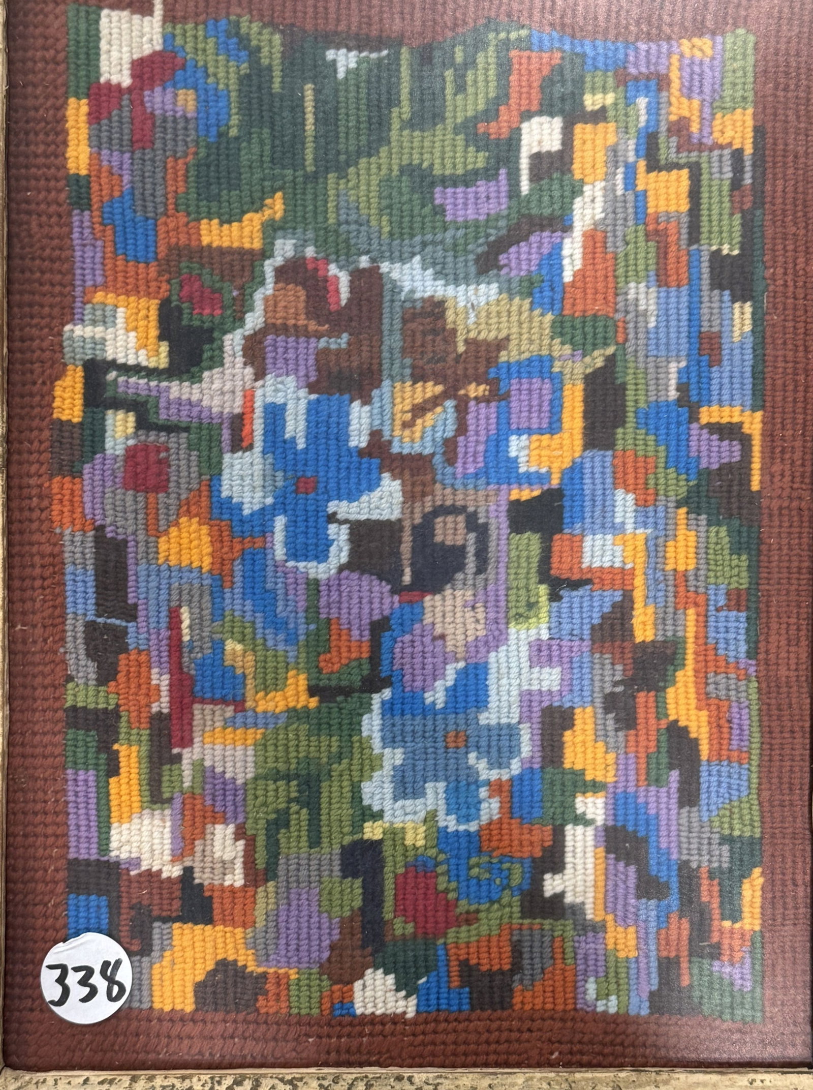 FRAMED FABRIC ART - 4