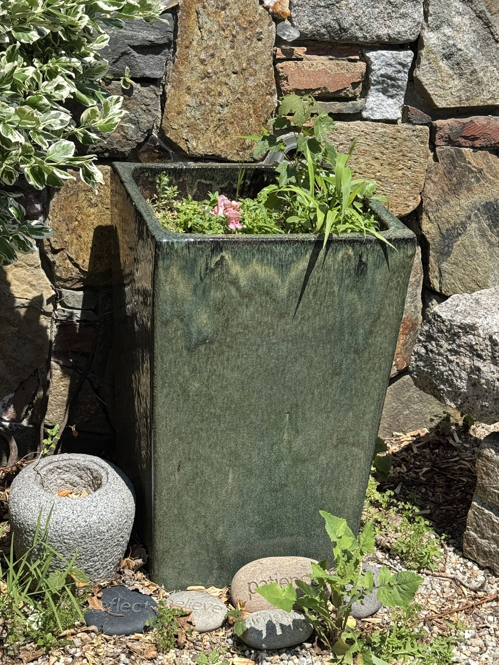 2 LARGE GARDEN POTS: STONE GARDEN BUDDHA THIS ITEM MUST BE PICKED UP ON OR BEFORE FRIDAY, AUGUST 7TH, 2026 AT 4 CENTER ST IN PROVINCETOWN, MA. PLEASE REACH OUT PRIOR TO BIDDING WITH ANY QUESTIONS.
