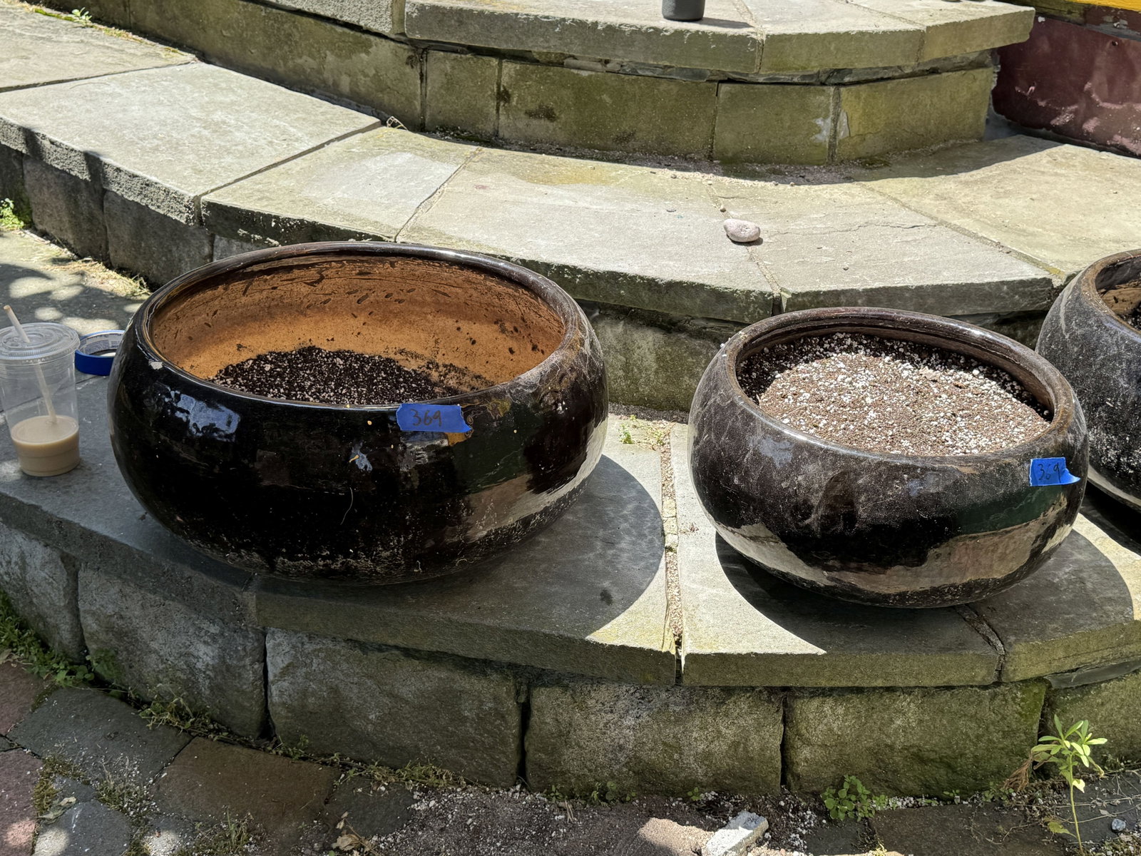 5 GARDEN POTS - 2