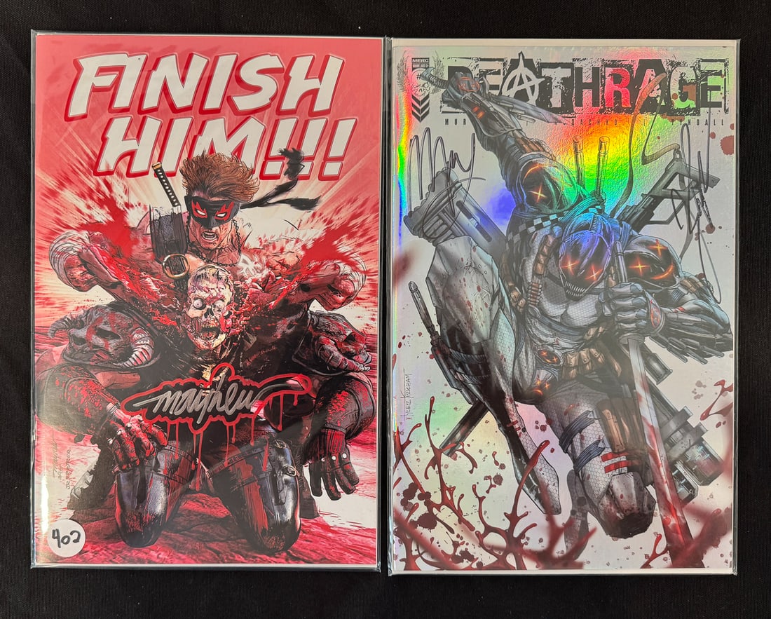 2 SIGNED COMIC BOOKS (1 of 3)