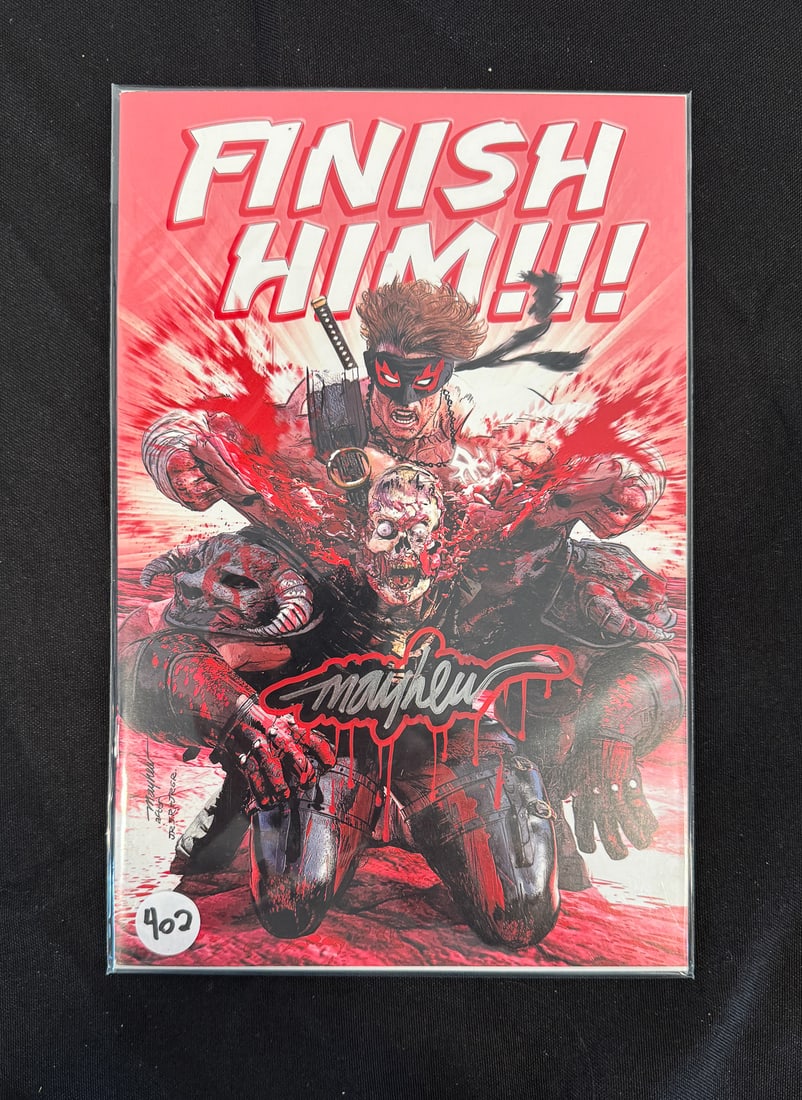 2 SIGNED COMIC BOOKS - 2