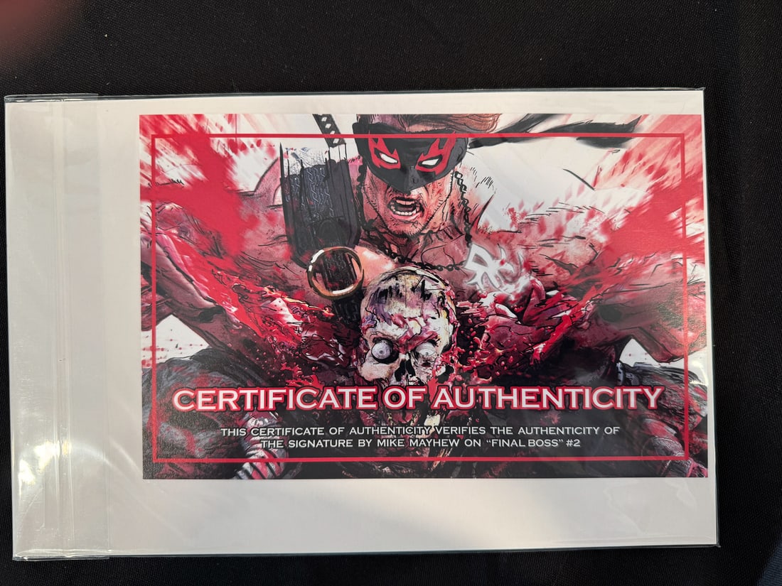 2 SIGNED COMIC BOOKS - 3