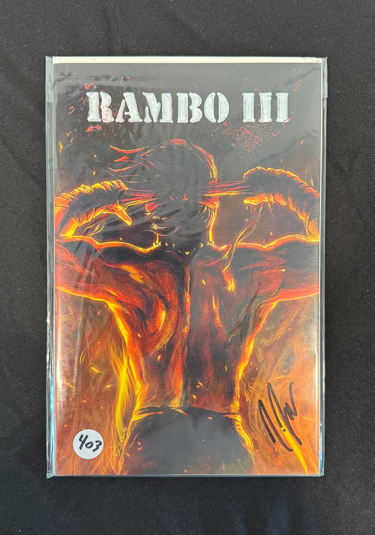 2 SIGNED COMIC BOOKS - 2