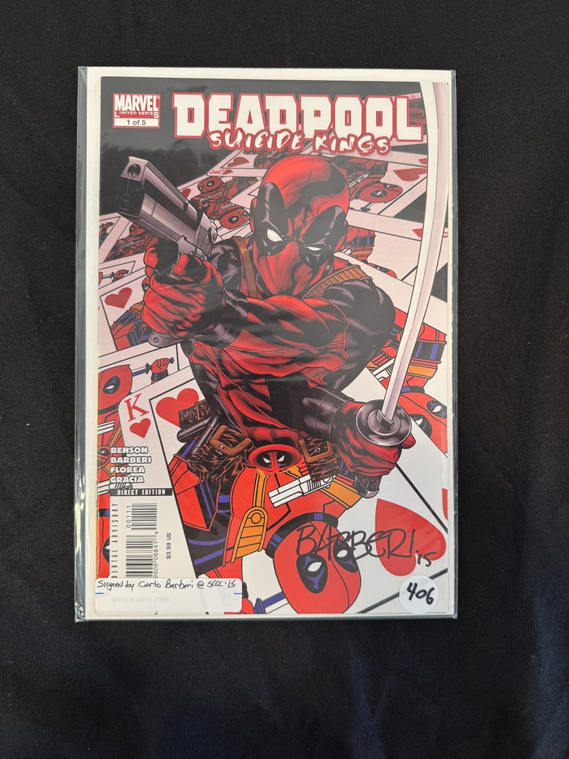 2 SIGNED COMIC BOOKS - 2