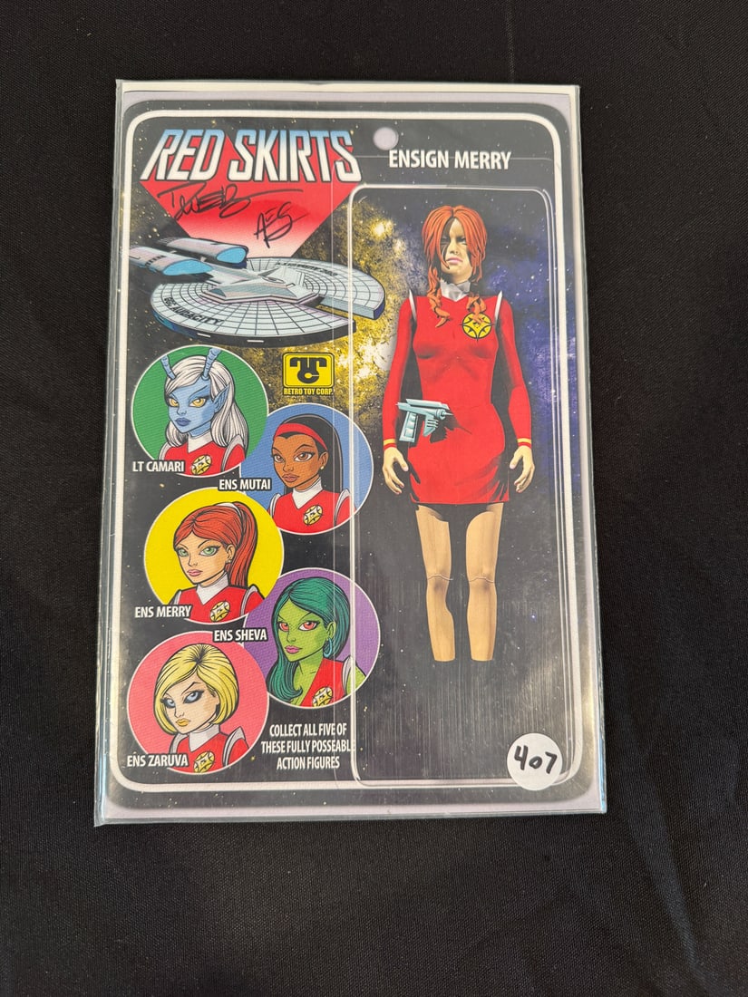 2 SIGNED COMIC BOOKS - 2