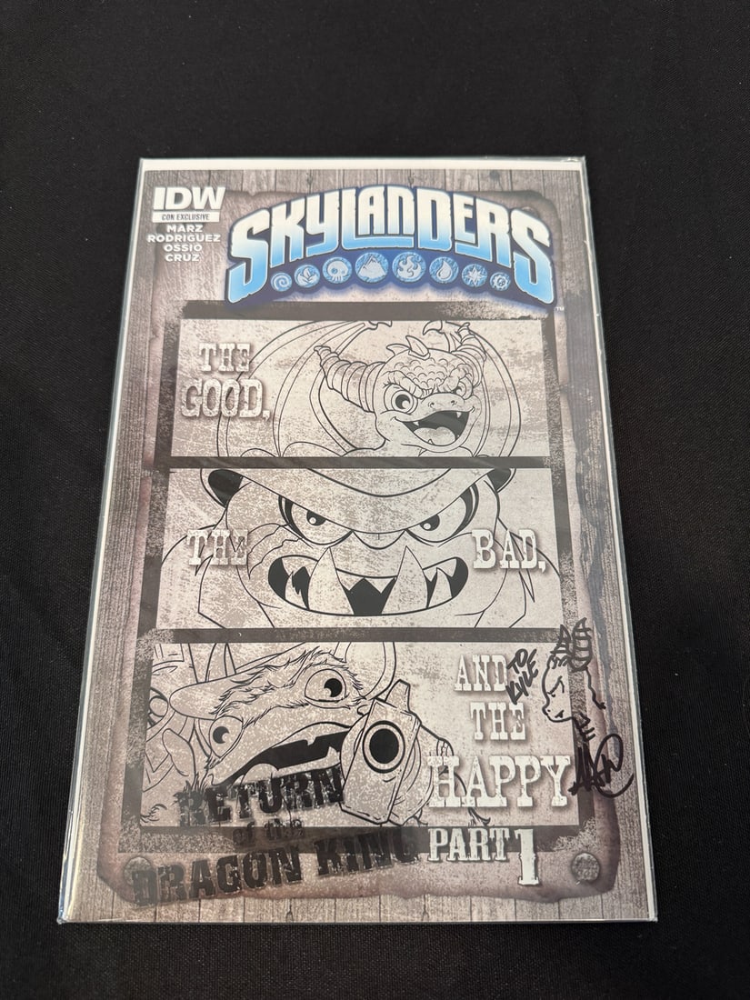 5 SIGNED COMIC BOOKS - 7