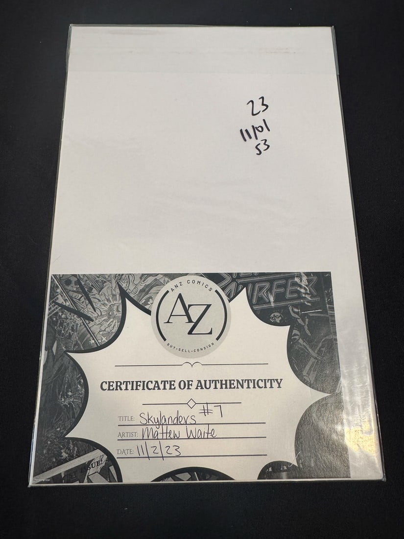 5 SIGNED COMIC BOOKS - 8