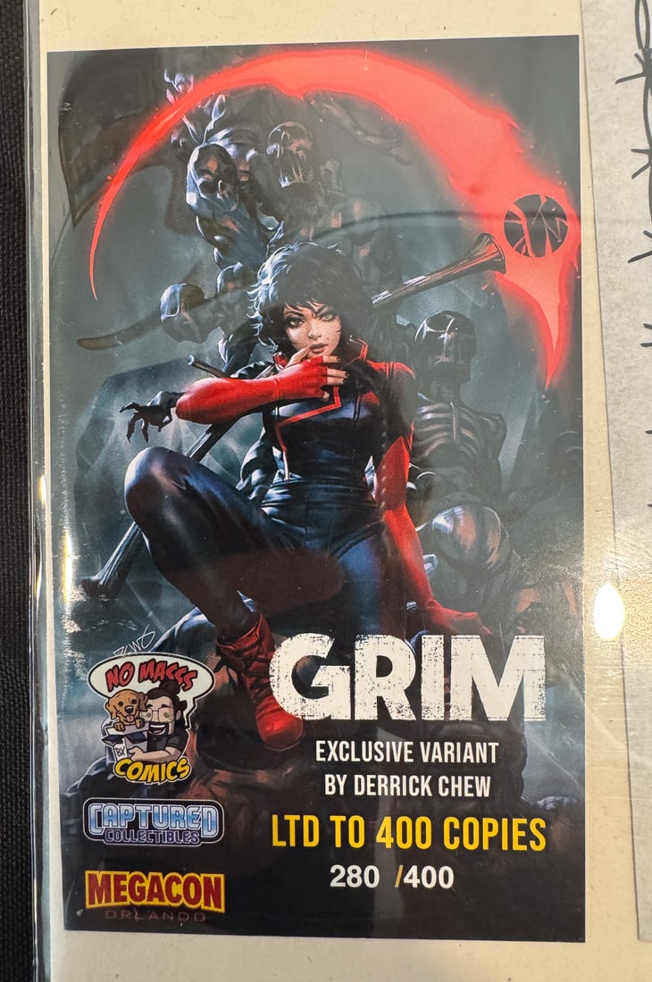 4 SIGNED COMIC BOOKS - 5