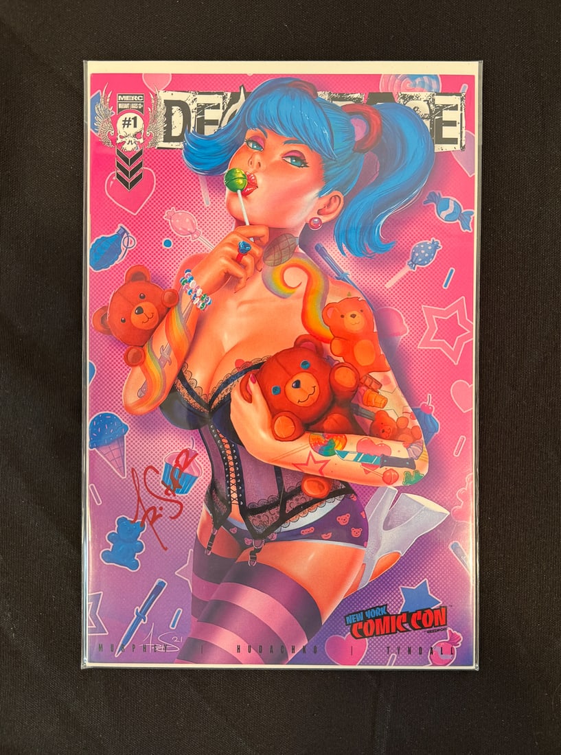 4 SIGNED COMIC BOOKS - 6