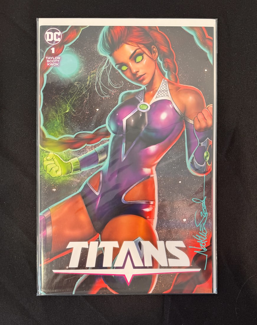 4 SIGNED COMIC BOOKS - 8