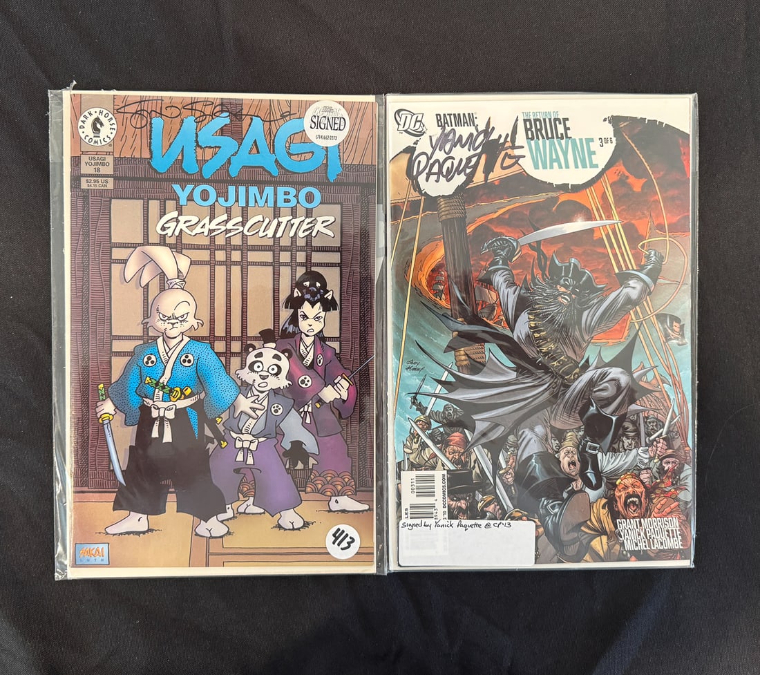 2 SIGNED COMIC BOOKS (1 of 5)