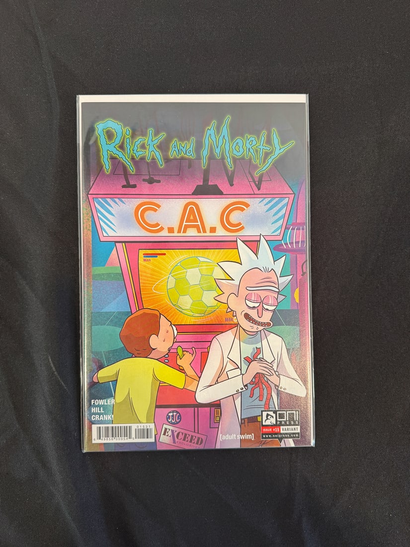 RICK AND MORTY COMIC BOOK LOT, APPROX. 11 - 11