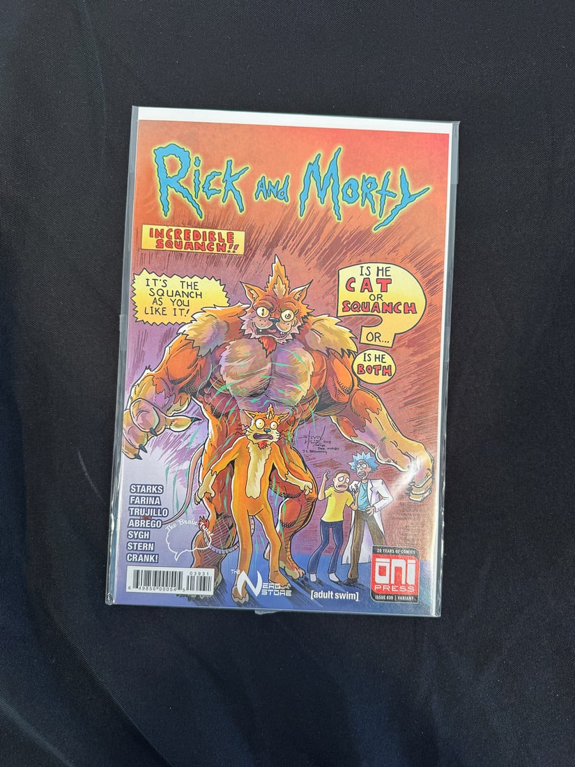 RICK AND MORTY COMIC BOOK LOT, APPROX. 11 - 13