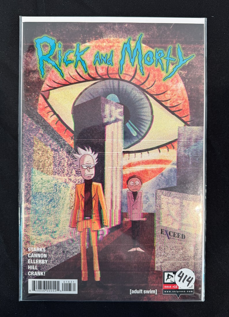 RICK AND MORTY COMIC BOOK LOT, APPROX. 11 - 3