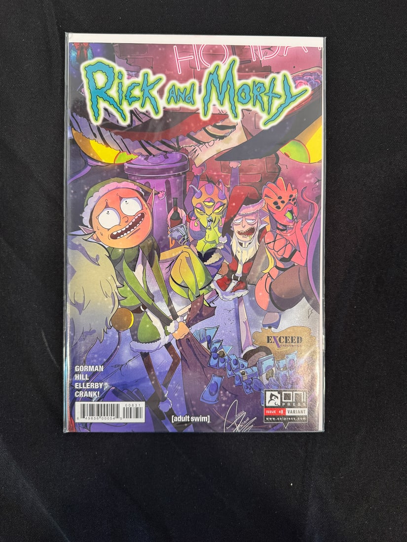 RICK AND MORTY COMIC BOOK LOT, APPROX. 11 - 4