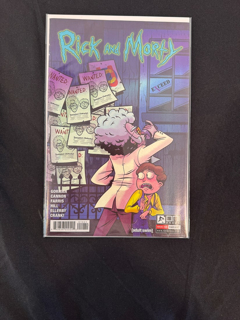 RICK AND MORTY COMIC BOOK LOT, APPROX. 11 - 6