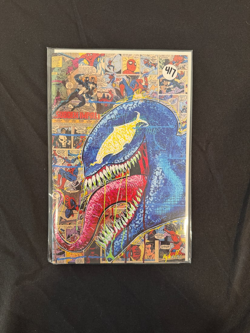 9 VENOM VIRGIN COMIC BOOKS - 2