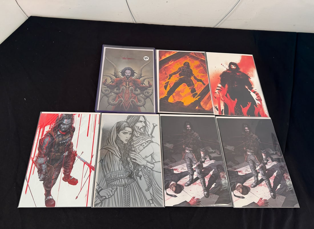 7 BRZRKR VIRGIN COMIC BOOKS: 7 BRZRKR VIRGIN COMIC BOOKS