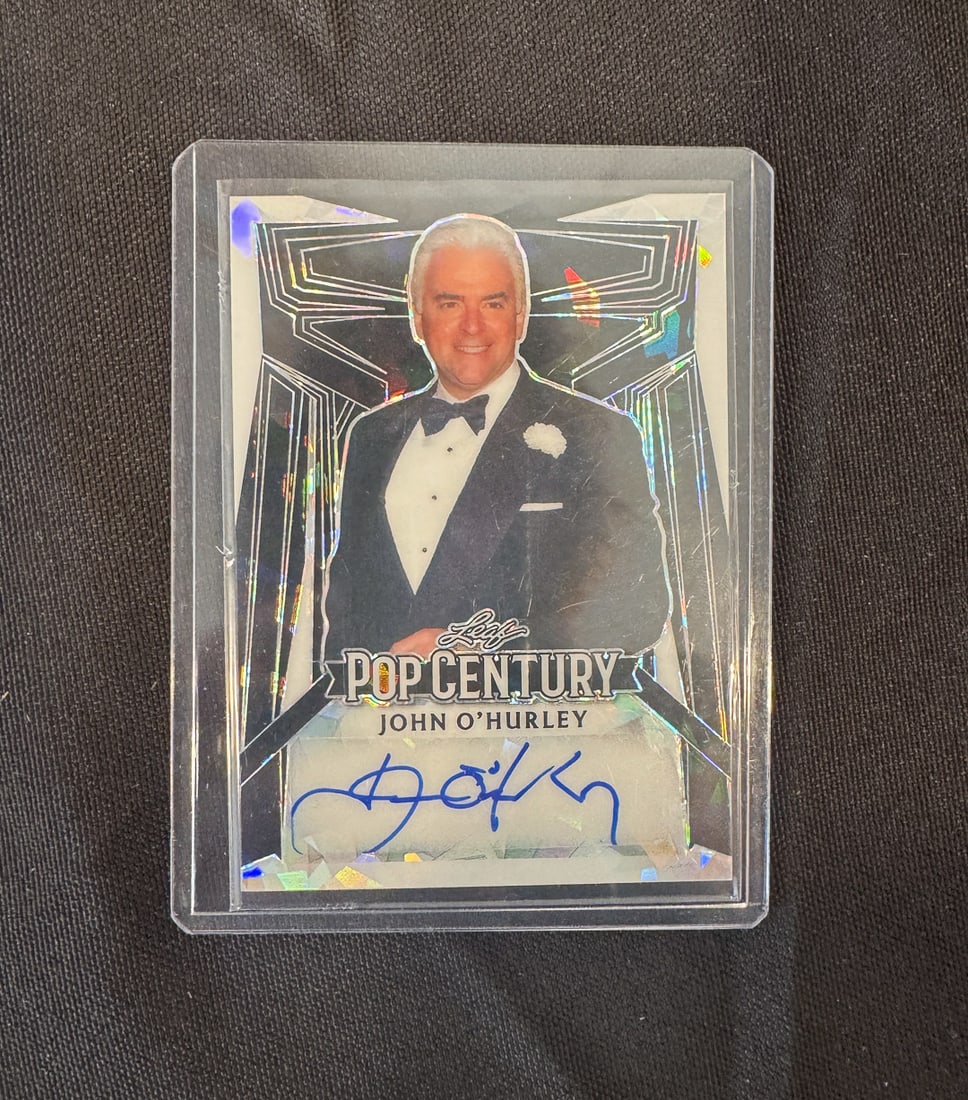 5 SIGNED POP TRADING CARDS - 8