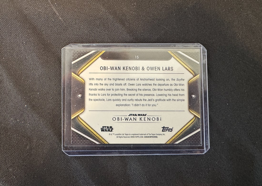 8 STAR WARS CARD, 3 SIGNED - 13