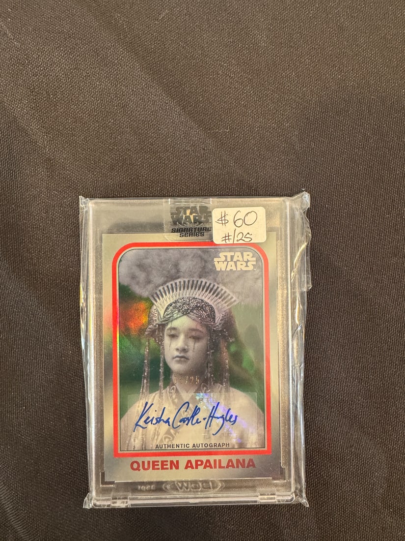 8 STAR WARS CARD, 3 SIGNED - 6