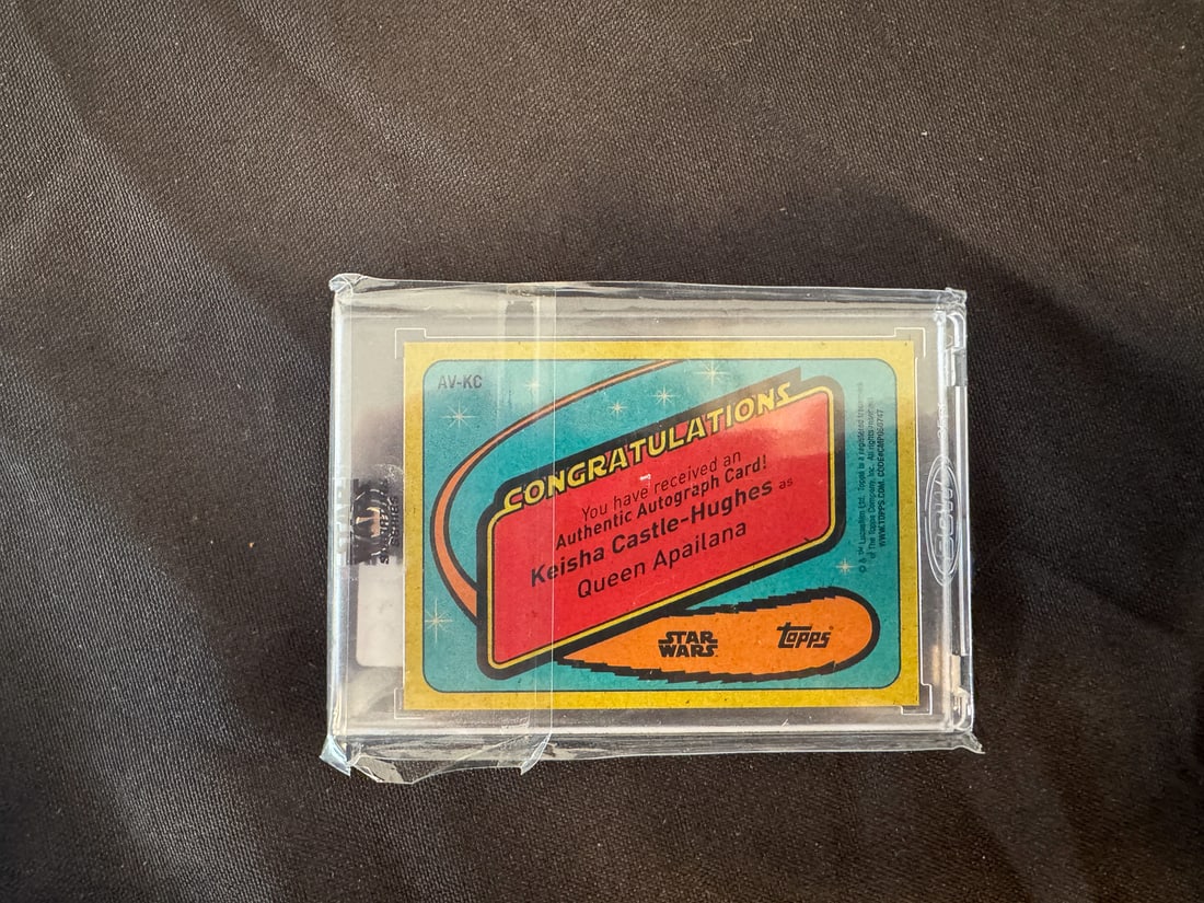 8 STAR WARS CARD, 3 SIGNED - 7