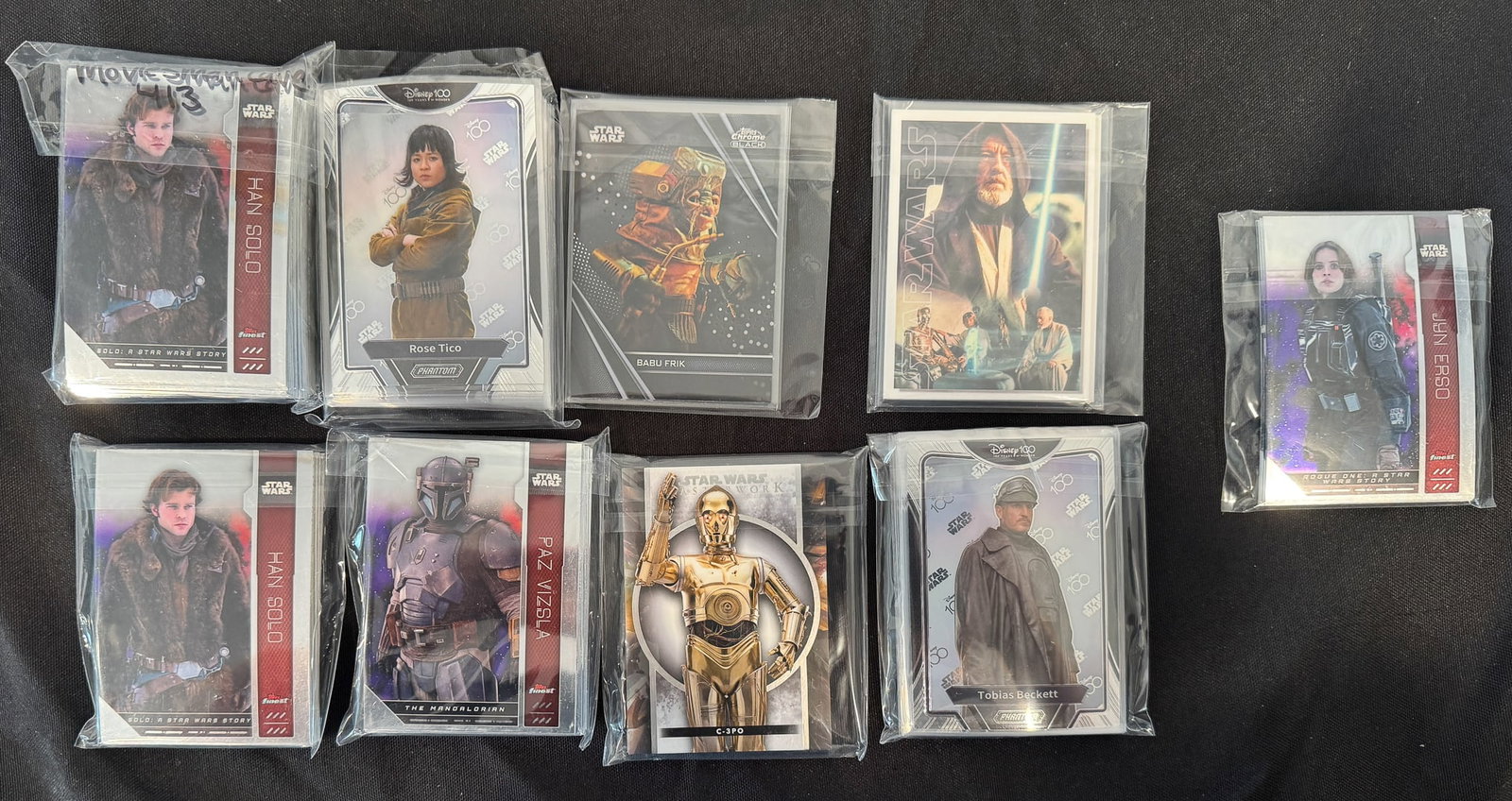 LOT OF STAR WARS COLLECTIBLE CARDS (1 of 2)