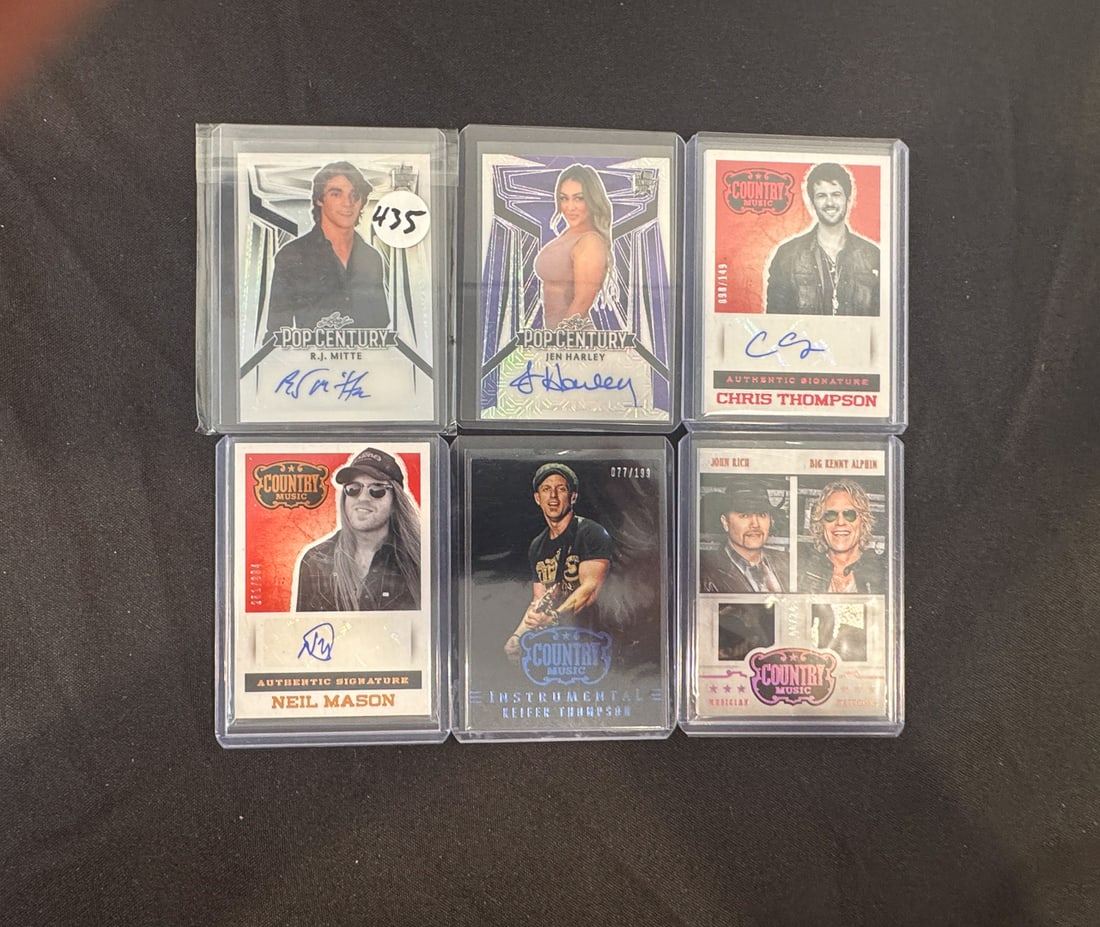 6 COLLECTIBLE CARDS INCLUDES POP CENTURY: 6 COLLECTIBLE CARDS INCLUDES POP CENTURY