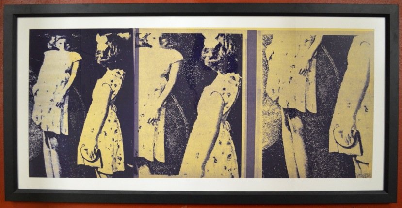 Marilyn Minter Photograph, Signed: Marilyn Minter (American, b. 1948) Photograph, signed. 1991. Frame: 32'' x 64'' Sight: 24'' x 55.5''