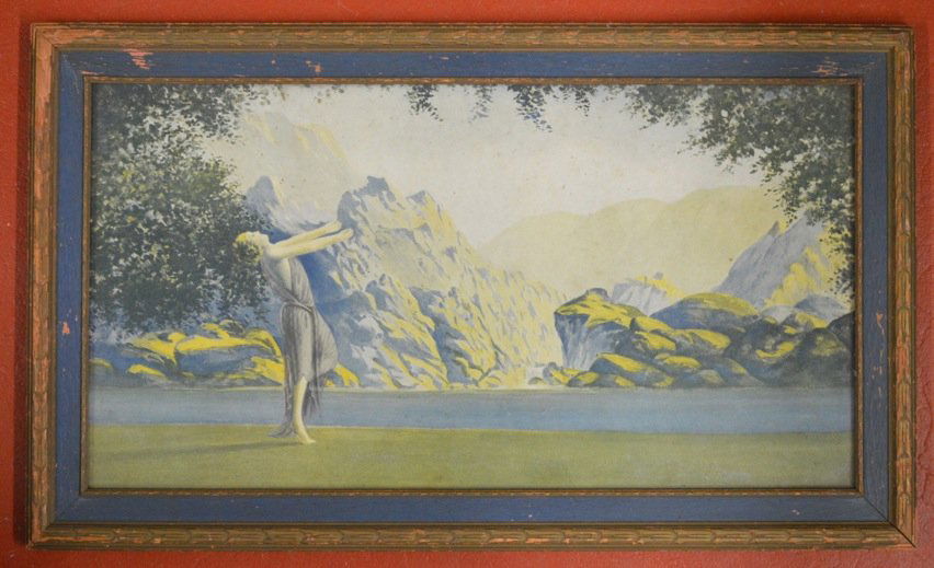 Maxfield Parrish Print: Maxfield Parrish Print (17'' x 29'')