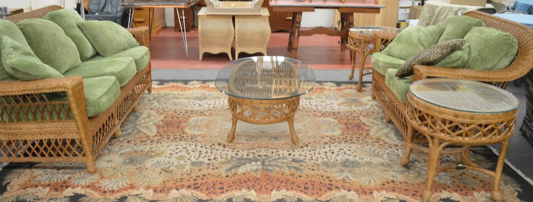 5 Pc Wicker Henry Link Living Room Set Smithsonian Jan 22 2017 5 Pc Wicker Henry Link Living Room Set Smithsonian Jan 22 2017 Kim Auction And Estate Services In Ma