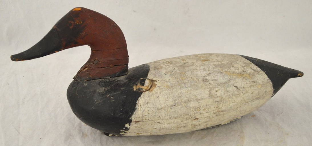 Antique Duck Decoy, 19th C. Chinese Vase, English
