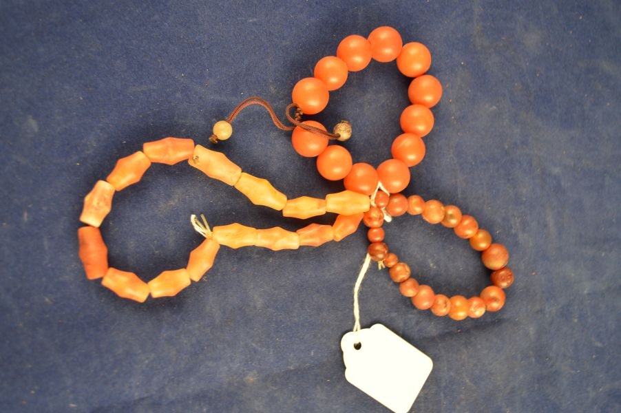 Agate Beaded Bracelets: Agate Beaded Bracelets 5 1/4"