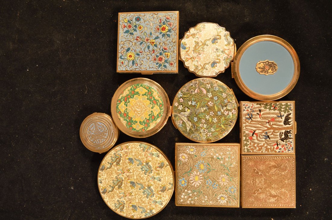 10 VINTAGE COMPACTS CLOISSONE: 10 VINTAGE COMPACTS CLOISSONE
