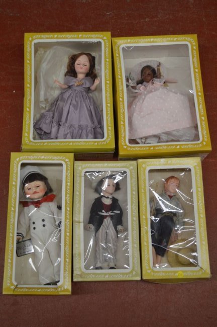 5 1970'S EFFANBEE DOLLS IN ORIGIONAL BOXES: 5 1970'S EFFANBEE DOLLS IN ORIGIONAL BOXES