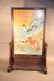 Large And Rare Chinese Cloisonne Table Screen