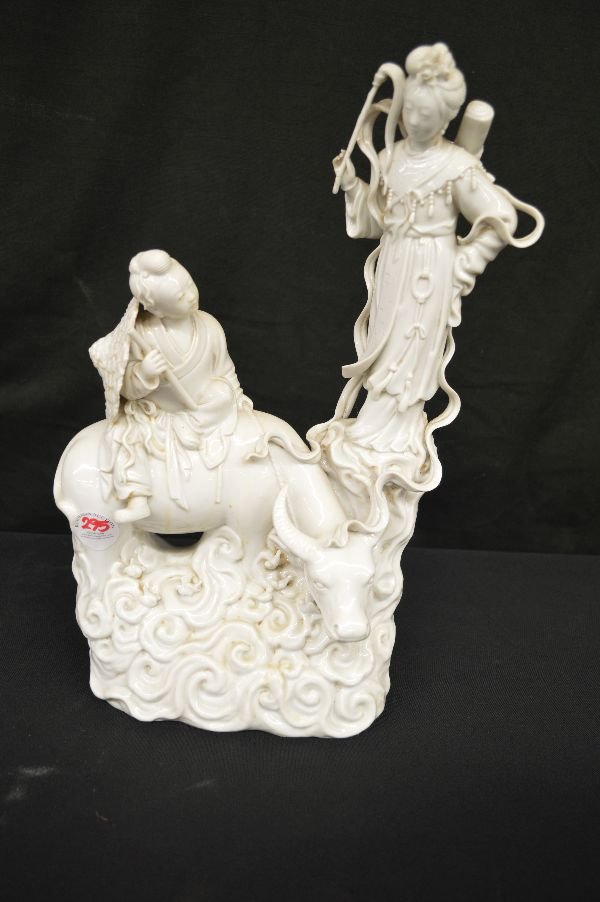 BLANC DE CHEINE FIGURAL GROUP 14"; 22275 (1 of 3)
