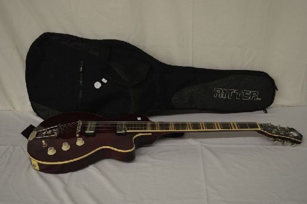 HOFFNER SIX STRING ELECTRIC GUITAR W/ MOTHER OF PEARL (1 of 5)