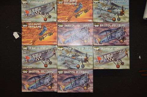 11 LIFE LIKE HOBBY PLANE KITS MIB: 11 LIFE LIKE HOBBY PLANE KITS MIB