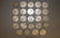 24 PEACE DOLLARS, 15 1924, 2 '22, 1 '25, 2 '21, 4 '23 - 2