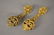 VICTORIAN 14K GOLD EARRINGS; 11.8GRAMS